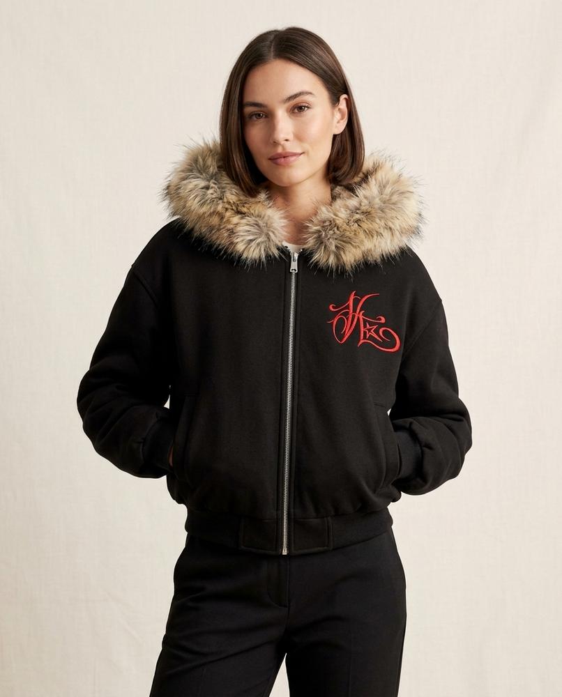 Lands Mode - Aawim | Gefüttert Bestickt Jacke Damen