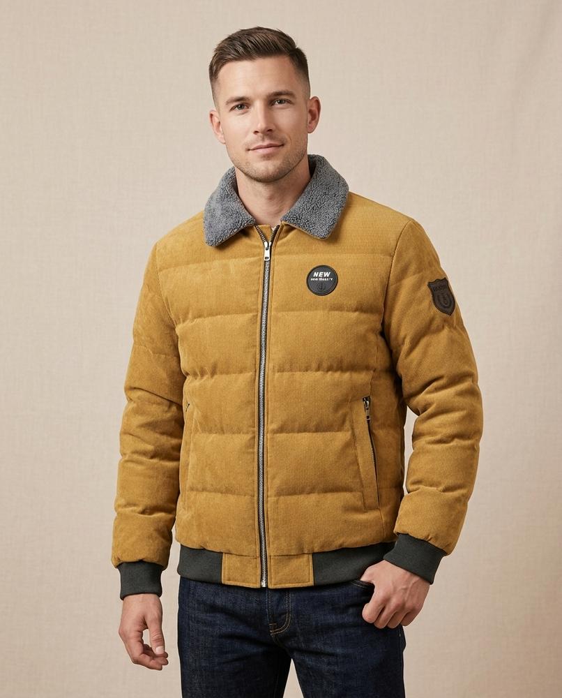 Lands Mode - Aiwir | Gefütterte Gesteppte Jacke Herren