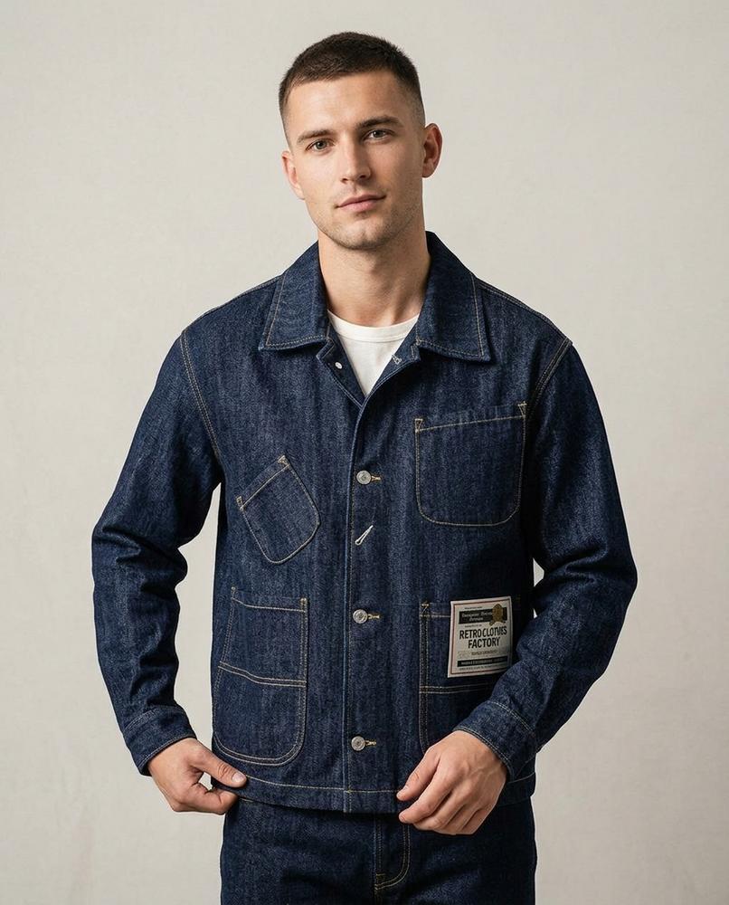 Lands Mode - Aenet | Geknöpft Kontrastgesteppt Jacke Unisex