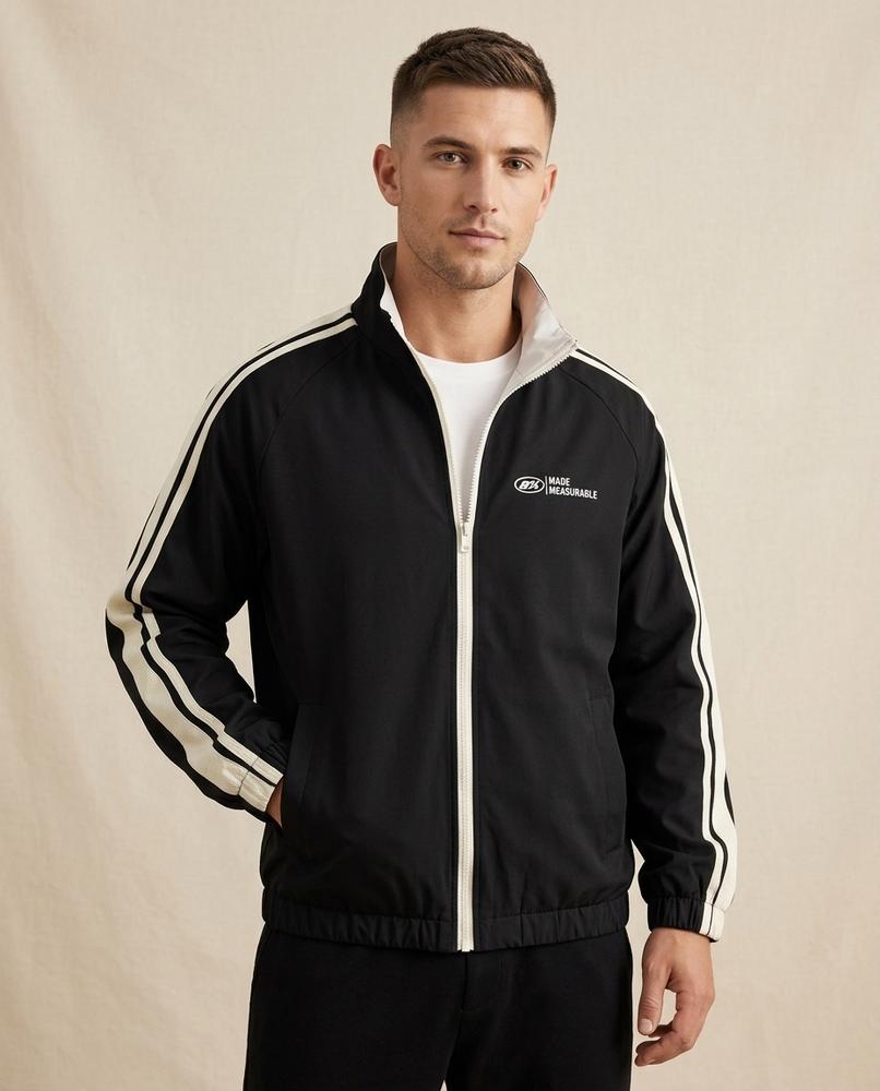 Lands Mode - Aigad | Gestreift Gefüttert Jacke Unisex