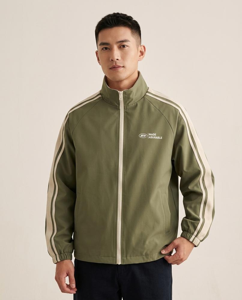 Lands Mode - Aigad | Gestreift Gefüttert Jacke Unisex