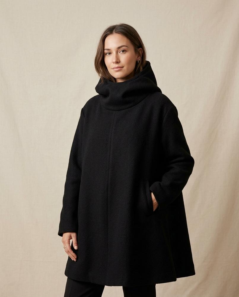Lands Mode - Aekiv | Ausgestellter Oversized Mantel Unisex